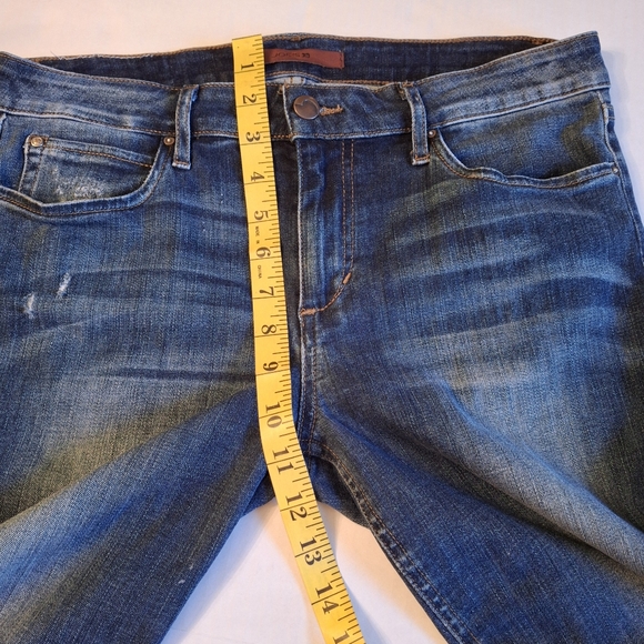 Joe's Jeans "Kalia" Blue Stretch Straight Leg Skinny Denim Jeans Women Size 30 - Picture 9 of 16